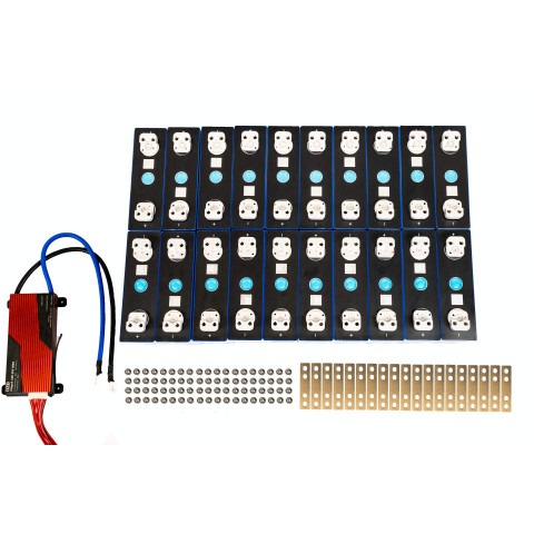 Kit Batterie 60V 100Ah 6000Wh Lithium Fer à assembler DIY LiFePO4 LFP