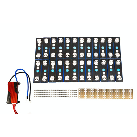 Kit Batterie 72V 100Ah 7200Wh Lithium Fer à assembler DIY LiFePO4 LFP