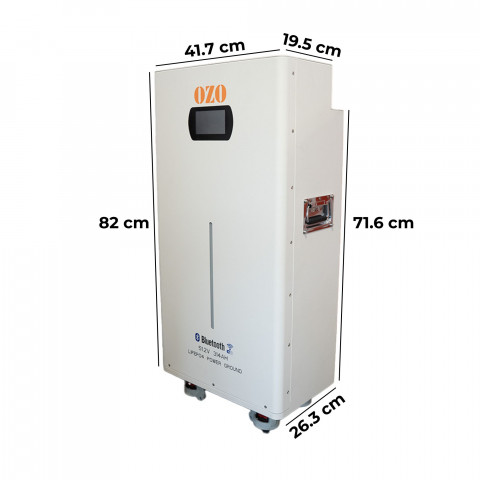 48V 15kWh Lithium LiFePo4 solar battery