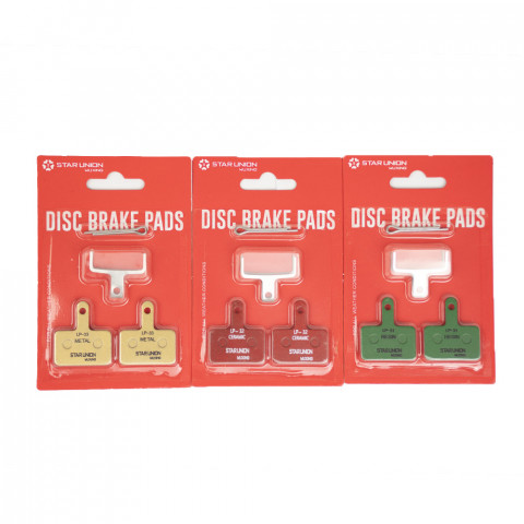 Brake pad with 2 pistons starunion