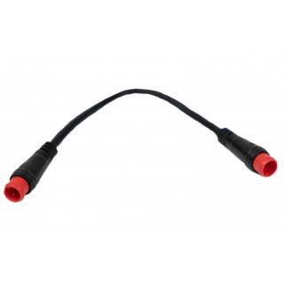 Julet 2-Pin Red Male-to-Male Lighting or Brake Cut-Off Cable Adapter