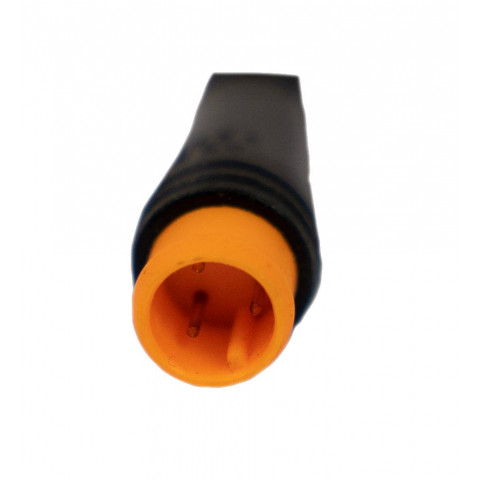 adaptateur câble capteur pédalier ou accélérateur julet 3 pins orange mâle - mâle