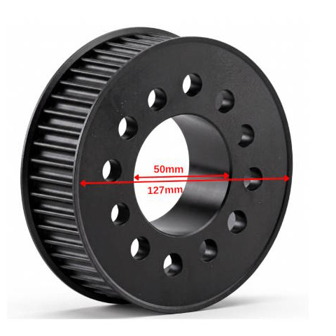 Poulie HTD 8M30 pour tourteaux standards