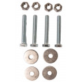 Set de visserie Inox pour fixation moteur et contrôleur pour kit hybridation