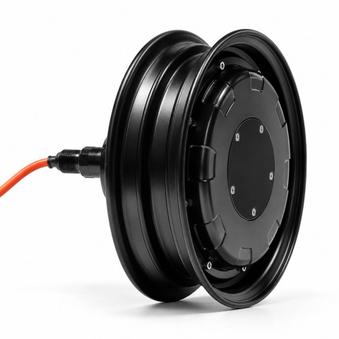 600 W Single-Shaft Electric Wheel with Removable Rim