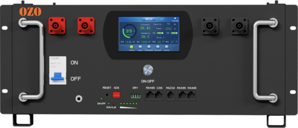 Rack-mounted battery