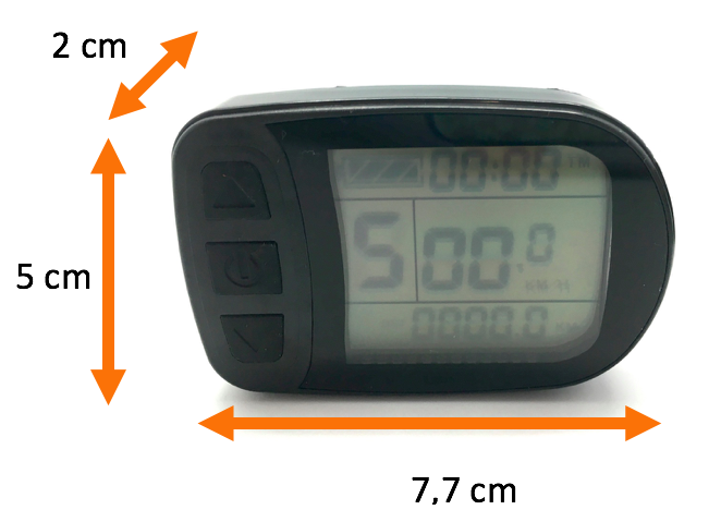 LCD housing dimensions