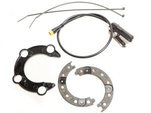 Capteur pédalier sur cadre côté transmission