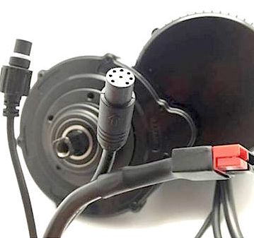 Connectique moteur pédalier BBS01