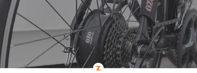 Présentation du kit électrique route 250W OZO pour vélo de route 